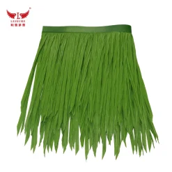 Green LEISURE THATCH Park Building Simulation Thatch, Landscape Simulation Thatch