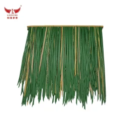 Green LEISURE THATCH windproof, flame retardant, villa, landscape thatched tile