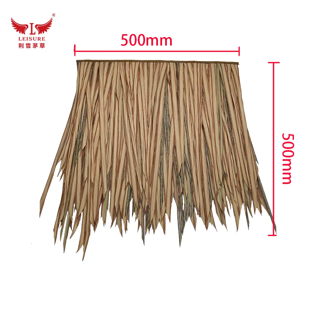 Brown LEISURE THATCH weather-resistant straw, agricultural sightseeing garden simulation thatched grass, villa simulation thatched grass, farmhouse simulation thatched grass - Image 2