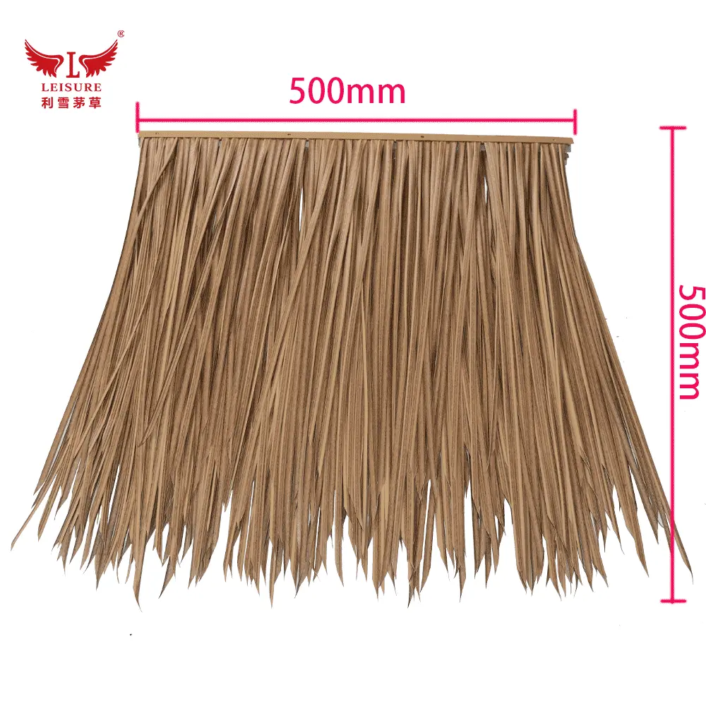 brown leisure thatched beach thatched pavilion, original ecological thatched pavilion, thatched house, leisure hotel thatched house - Image 2