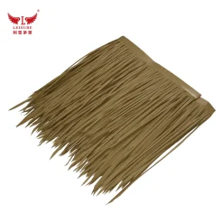 Alternative view of Light yellow LEISURE THATCH private villa simulation thatched roll public building simulation thatched roll, private house decoration simulation thatched roll
