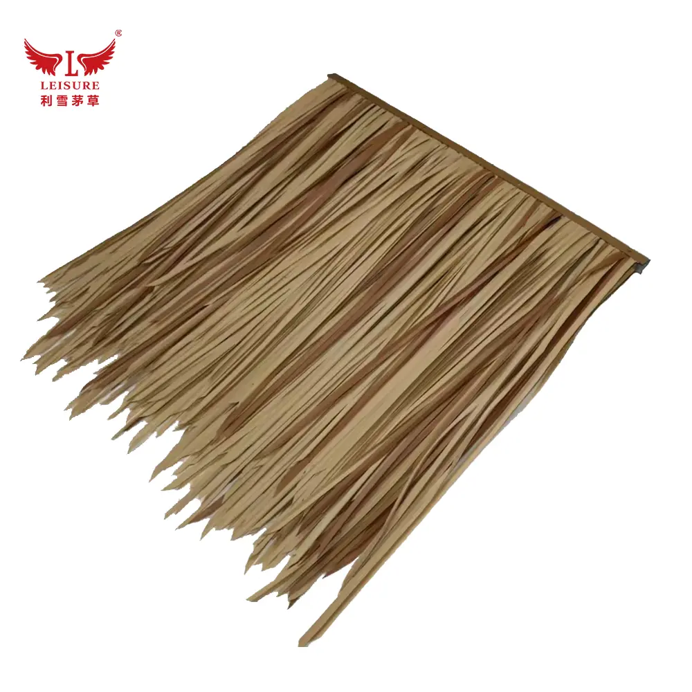 Brown brown LEISURE THATCH landscape thatched roof, seaside building simulation thatched - Image 6