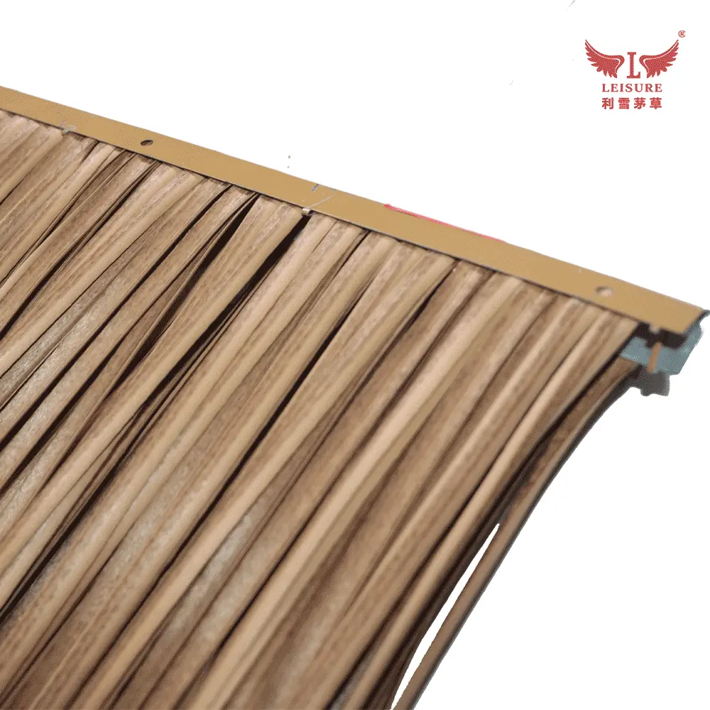 brown leisure thatched beach thatched pavilion, original ecological thatched pavilion, thatched house, leisure hotel thatched house - Image 5