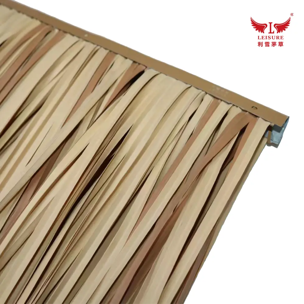 Brown brown LEISURE THATCH landscape thatched roof, seaside building simulation thatched - Image 5