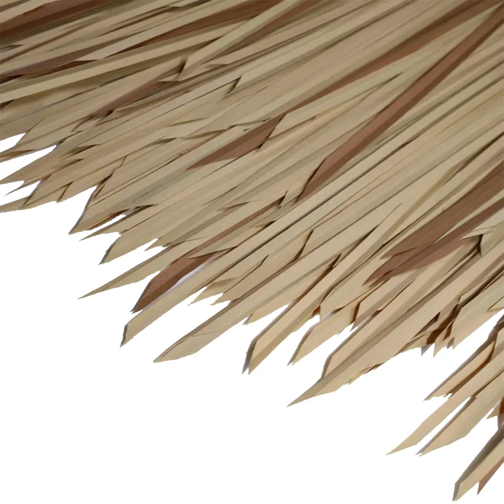 Brown brown LEISURE THATCH landscape thatched roof, seaside building simulation thatched - Image 4