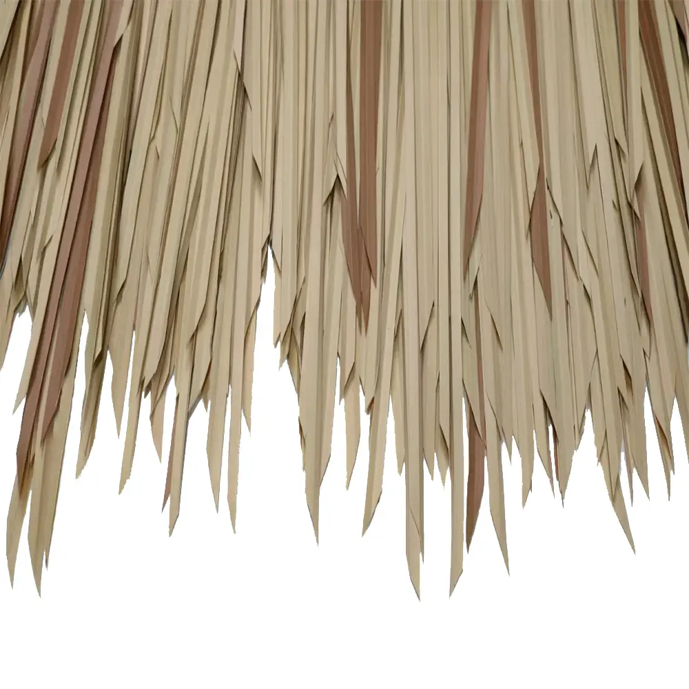Brown brown LEISURE THATCH landscape thatched roof, seaside building simulation thatched - Image 3