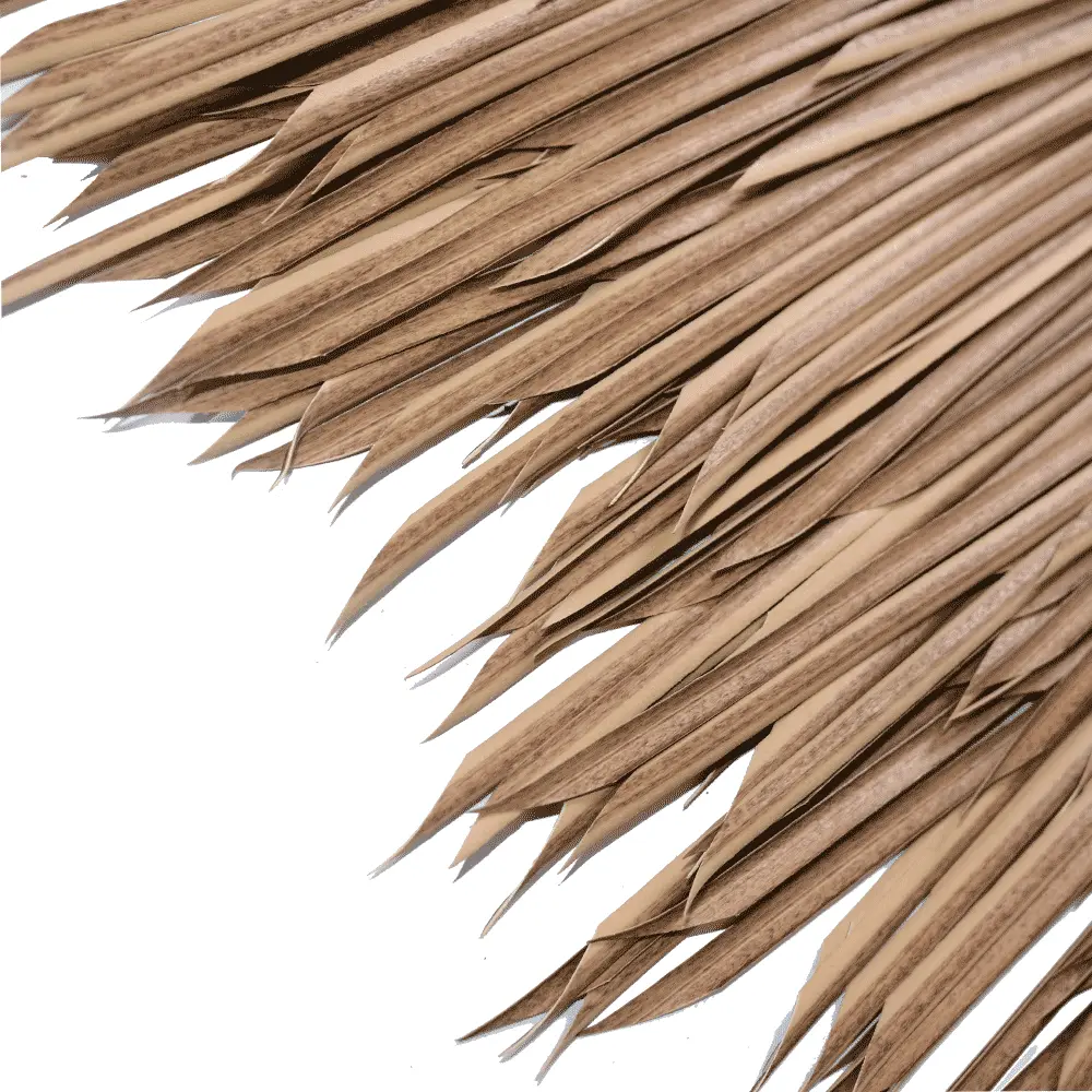 brown leisure thatched beach thatched pavilion, original ecological thatched pavilion, thatched house, leisure hotel thatched house - Image 3