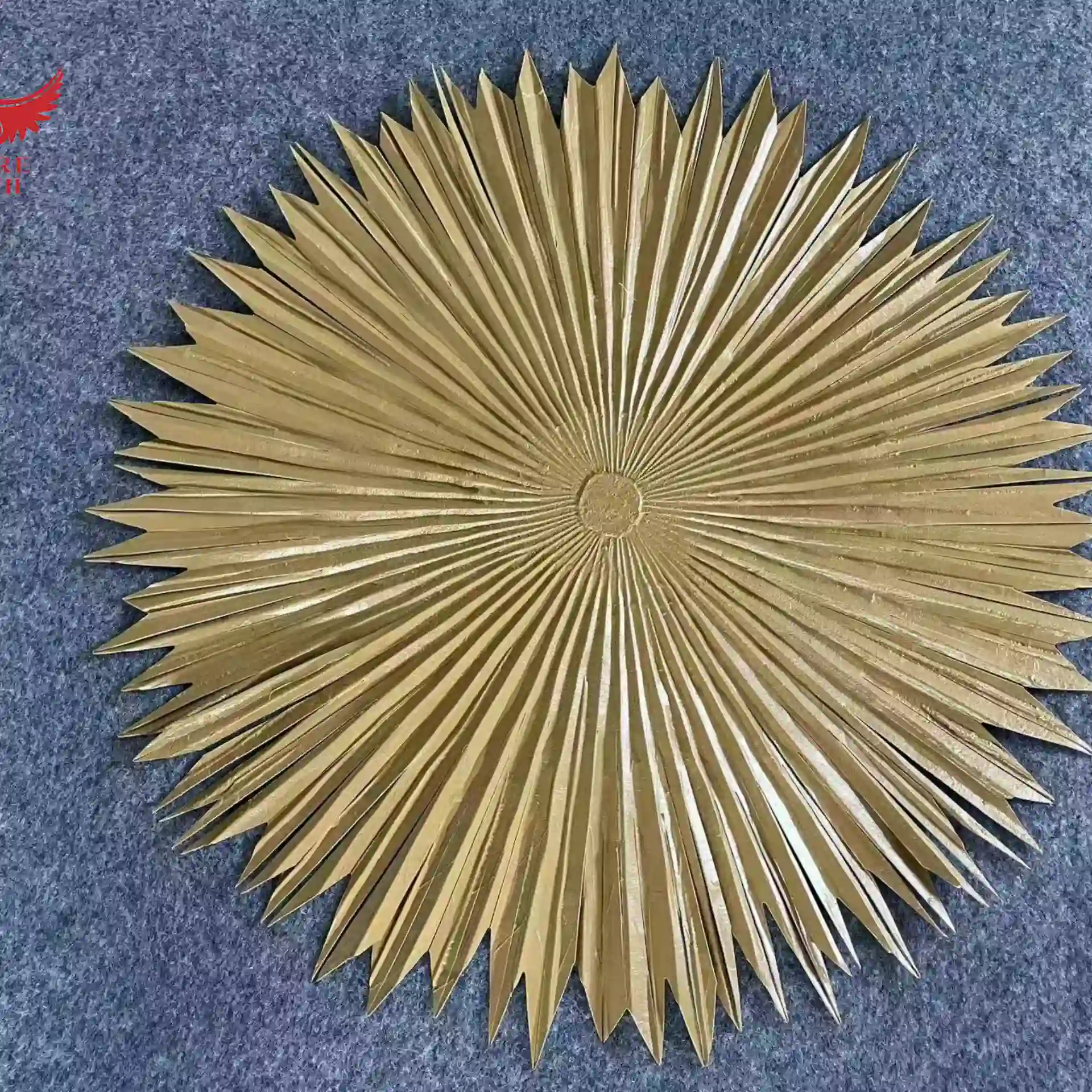 brown brown LEISURE THATCH resort, public building simulation round palm leaves, courtyard house round palm leaves - Image 2