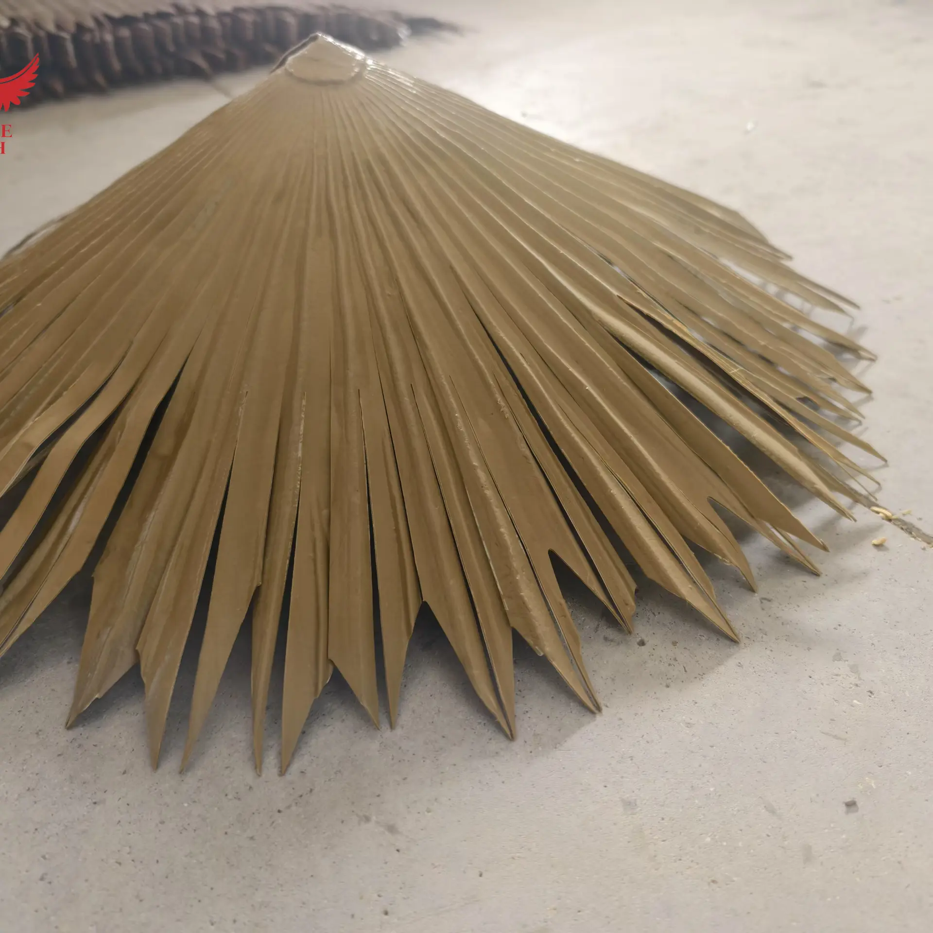 brown brown LEISURE THATCH resort, public building simulation round palm leaves, courtyard house round palm leaves - Image 5