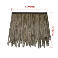 Alternative view of brown Taupe LEISURE THATCH Farm, Poolside thatched Pavilion, Resort thatched Pavilion, Villa thatched Pavilion Copy