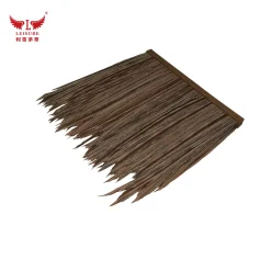 Alternative view of Card brown LEISURE THATCH farm, poolside thatched pavilion, resort thatched pavilion, villa thatched pavilion