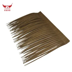 Alternative view of BROWN LEISURE THATCH ALUMINUM UMBRELLA, FEATURAL HOUSE ALUMINUM THATCH HOUTH, PUBLIC BUILDING DECORATION ALUMINUM THATCH