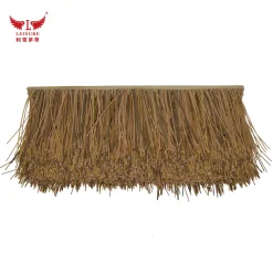 brown green brown LEISURE THATCH leisure hotel thatched cottage, thatched scenic spot house, garden landscape roof