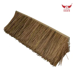 Alternative view of brown green brown LEISURE THATCH leisure hotel thatched cottage, thatched scenic spot house, garden landscape roof