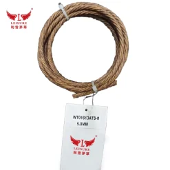 Leisure PE imitation rattan woven plastic rattan custom exclusive synthetic linen rattan WT01613ATS-R manufacturer