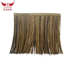 Leisure Synthetic Thatch Roof Tiles - PE Material, Realistic Appearance, Durable for Tropical Style Roofing & Landscaping